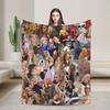 Freya Skye Soft Blanket  Camping Plush Throw Blanket Novelty Outdoor Flannel Bedspread Sofa Bed Cover