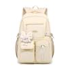 Schoolbag Schoolbag Girls High School Tide Large Capacity Junior High School Students Primary School Students Reduce the Burden of Spine Protection