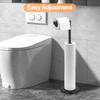 Freestanding Toilet Paper Holder With Storage Heavy Base Stainless Steel Stand Black/Nickel/Gold/Chrome Modern