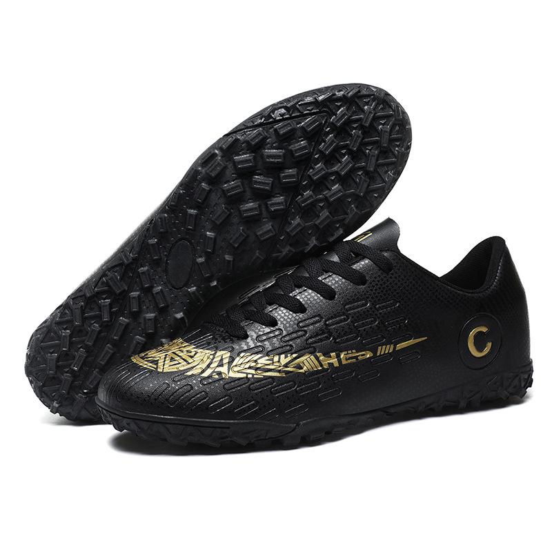 Cross-border Low-top Football Shoes C Standard Long Nails Children's Game Shoes Broken Nails Football Training Shoes Soccer Shoes