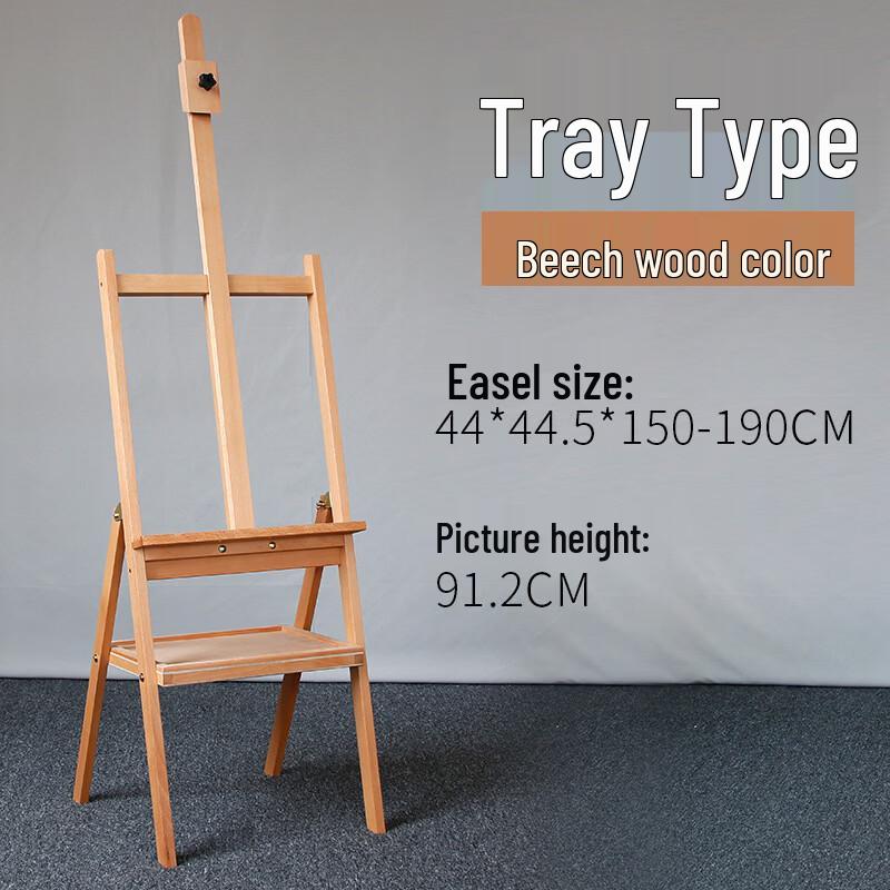 Handun Mini Beechwood Easel with Drawer and Tray