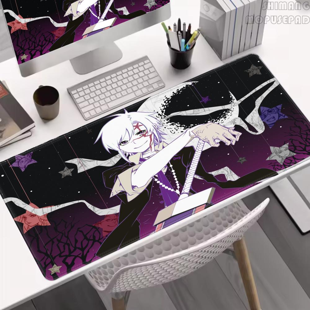 Mouse Pads Large Gaming Mousepad Xxl Keyboard Gamer Mouse Pad Laptop Desk Mat Anime DGrayMan Mouse Mats
