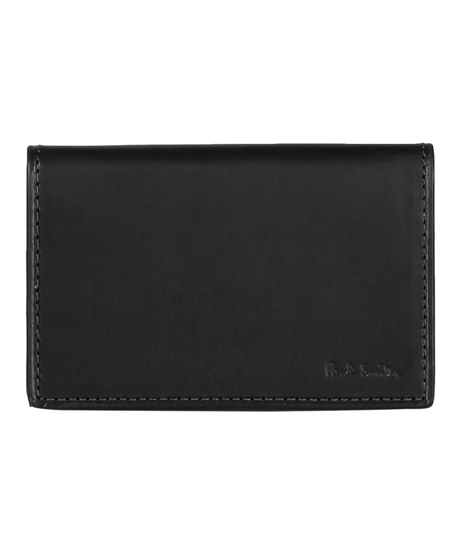 

Veggie Tan Stripe Trim Business Card Case