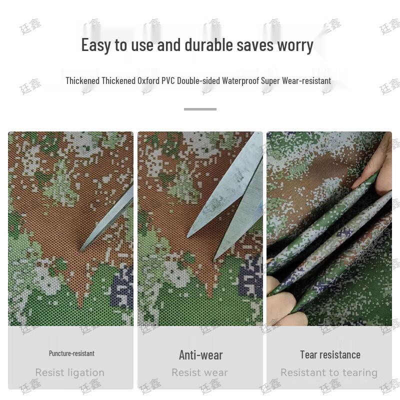 Tingxin Heavy-Duty 600D Waterproof Camouflage Vehicle Covers and Targets