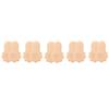 5 Pairs Super Thin Breathable Nipple Pasties With Elastic Lift For Support Hypoallergenics Women's Breast Petals Covers
