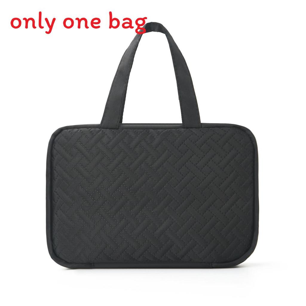 Urban Minimalist Polyester Travel Toiletry Organizer With Multicolor Compartments For Daily Use