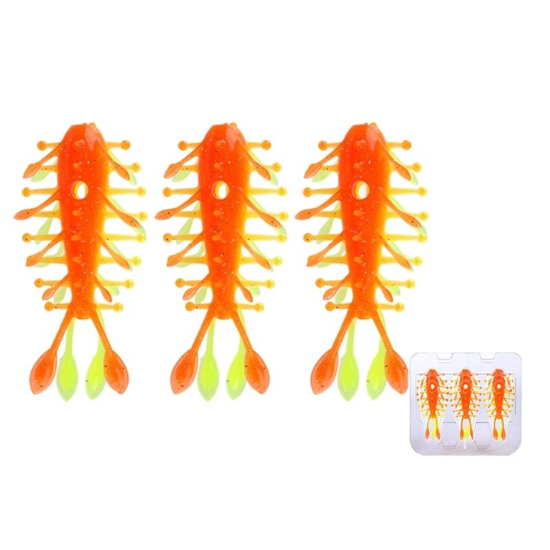 3lots Hollows Floating Sea Cucumber Fishing Lures Realistic Swimming Action Targets For Various Condition
