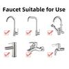 1Sheet S/L Faucet O-Ring Sealing Gasket Replacement High Temperature Resistant Pipe Connection Gasket Elastic Silicone