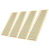 4Pcs Guitar Fretboard Sticker Paper Waterproof Instrument Accessory for Beginners