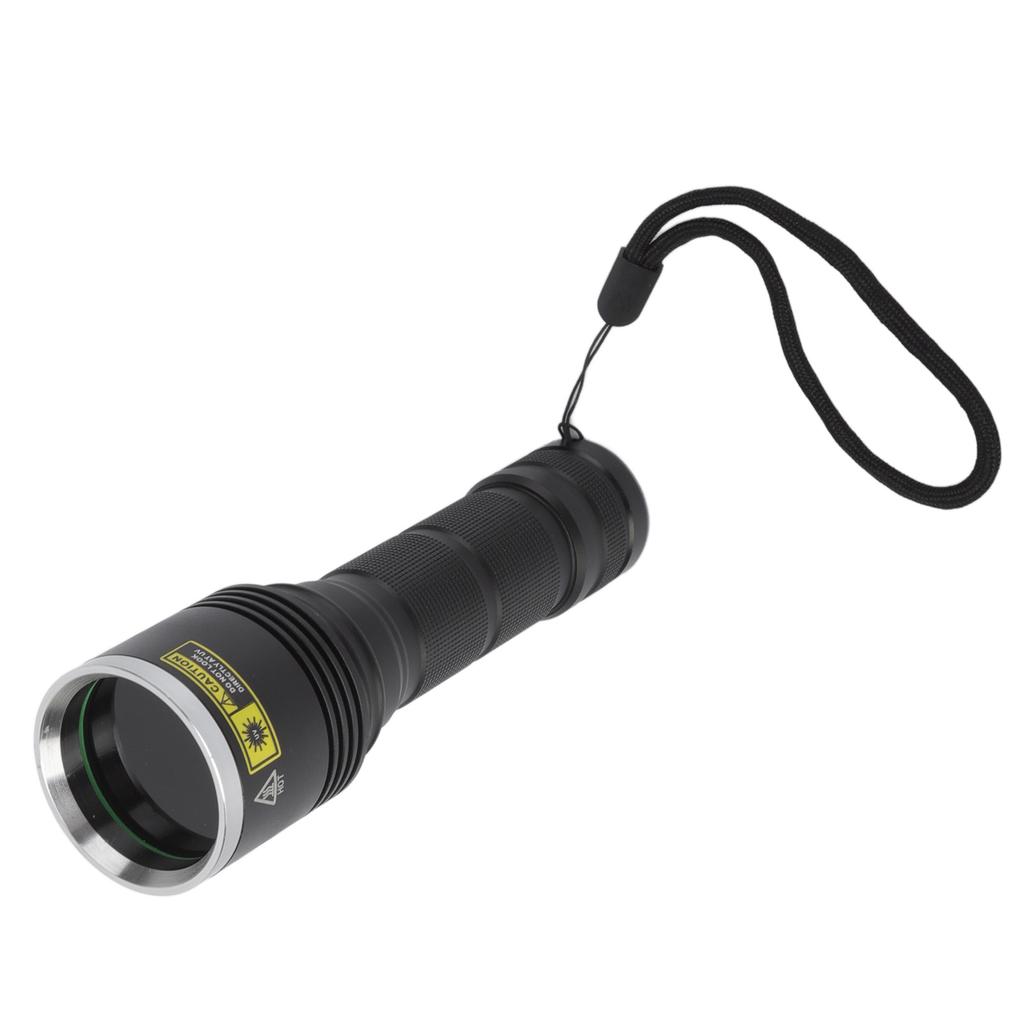 15W 365nm UV LED Flashlight Black Filter Optical Lens Torch Pet Urine Detector for Resin Curing