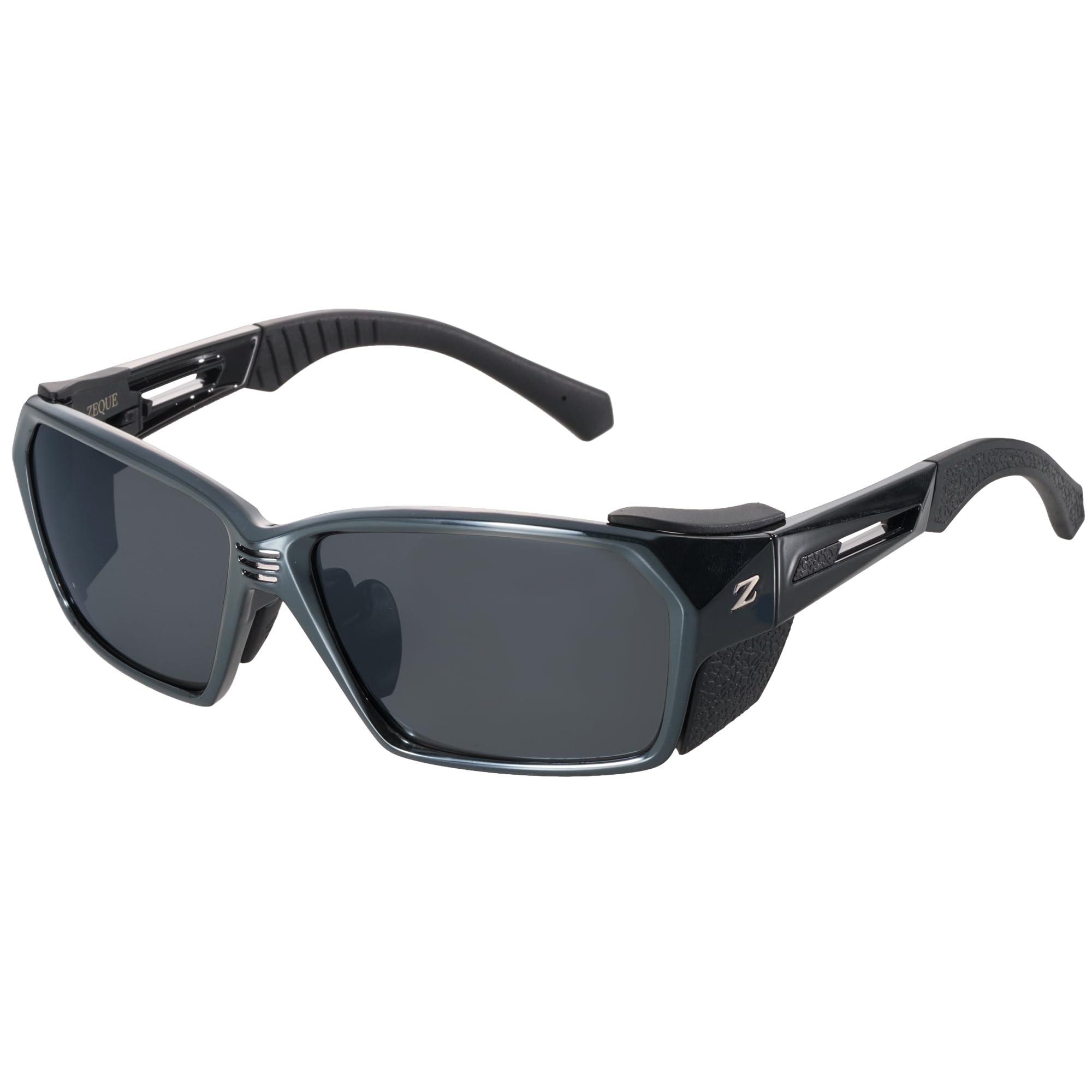 

Zeku Polarized Sunglasses LOOF Midnight Black TRUEVIEW FOCUS [Zeque] F-2054