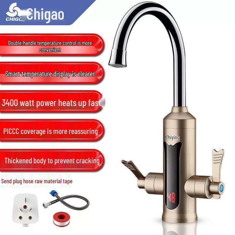 Sofort Heiß- & Kaltwasser Elektrischer Wasserhahn für Zuhause Küche