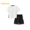 Balabala Boys' Ultraman Short Sleeve Set
