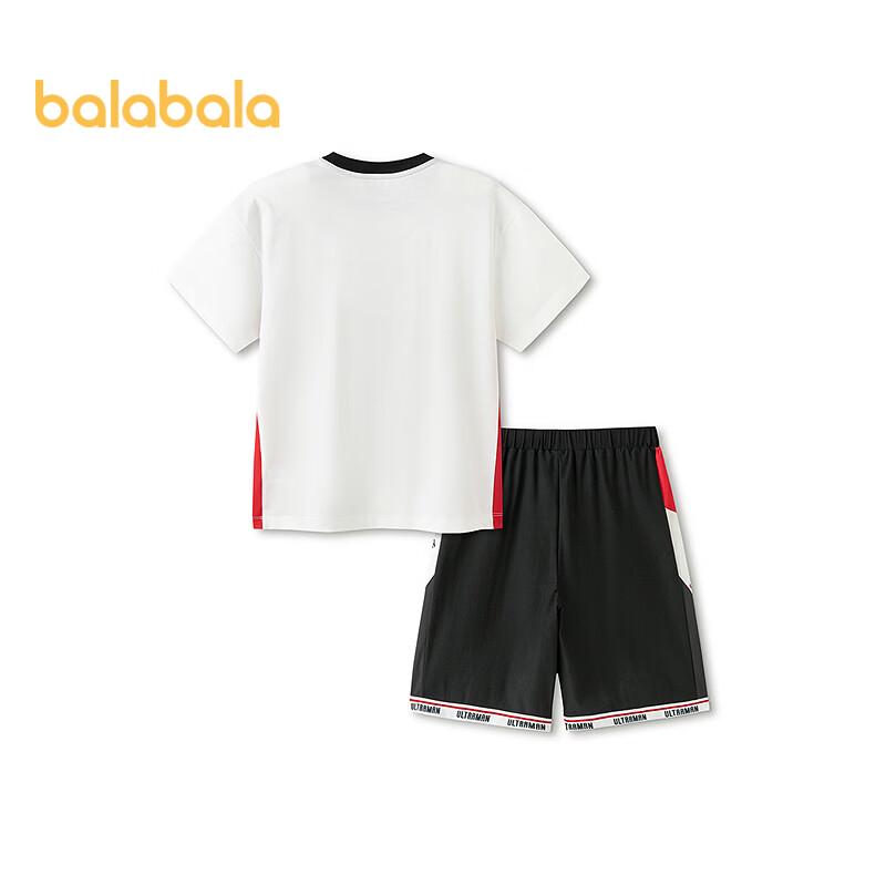 Balabala Boys' Ultraman Short Sleeve Set