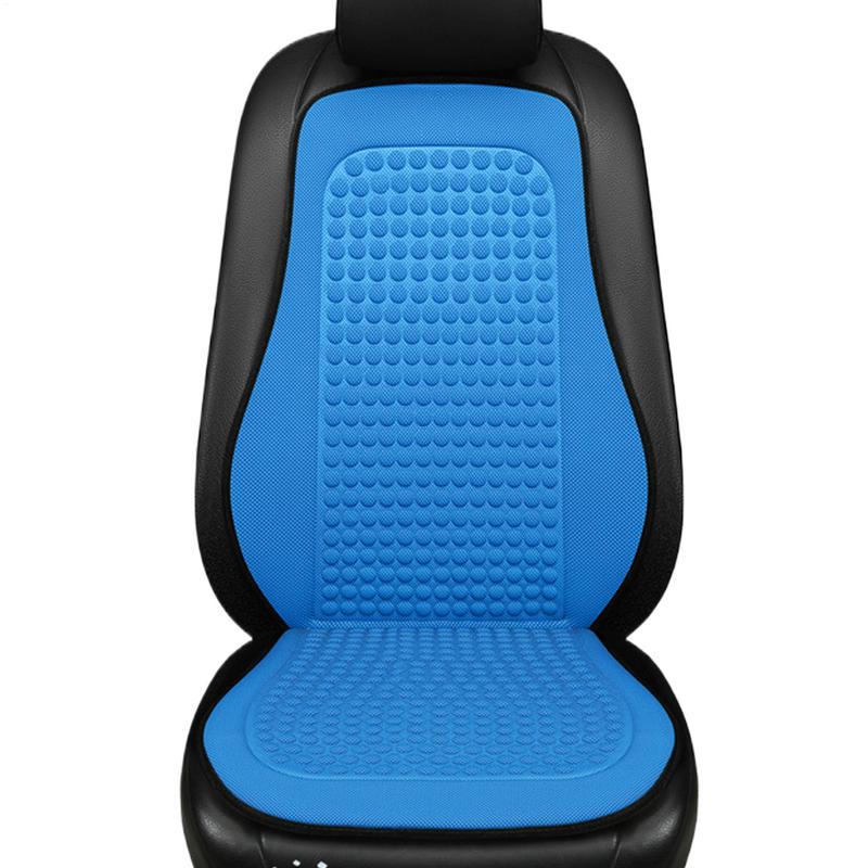Breathable Car Cushion Summer Cool Seat Cover Ice Silk Sweatproof Car Cushion Mat Seasonal Universal Cool Cooling Pad For Truck