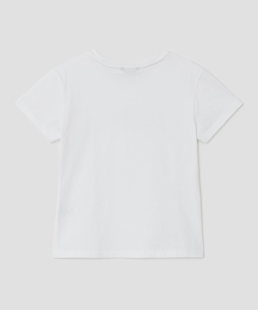 Taibseobiseu Glittered Spiral Ruched Top [White]