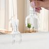 4pcs Heavy-Duty Clothes Clips - Space-Saving Laundry Organizer with Non-Slip Grip,Plastic Clothespins for Towel Rack,Clothesline