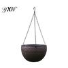 Flower Hanger Hanging Basket Imitation Honeycomb Self Water Absorption Plant Pot Waterproof Outdoor Resin for Garden