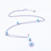 New Product Blue Pine Stone Five -piece Pendant Navel Navel Lumbar Chain Belly Navel Loop Belly Button Buckle