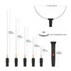 Electric Foam 24W Handheld Electric Foam Cutter Kit with 5 Straight Tips and 1 Arch Thermostatic Portable Foam Cutting Hot Wire Styrofoam Cutting