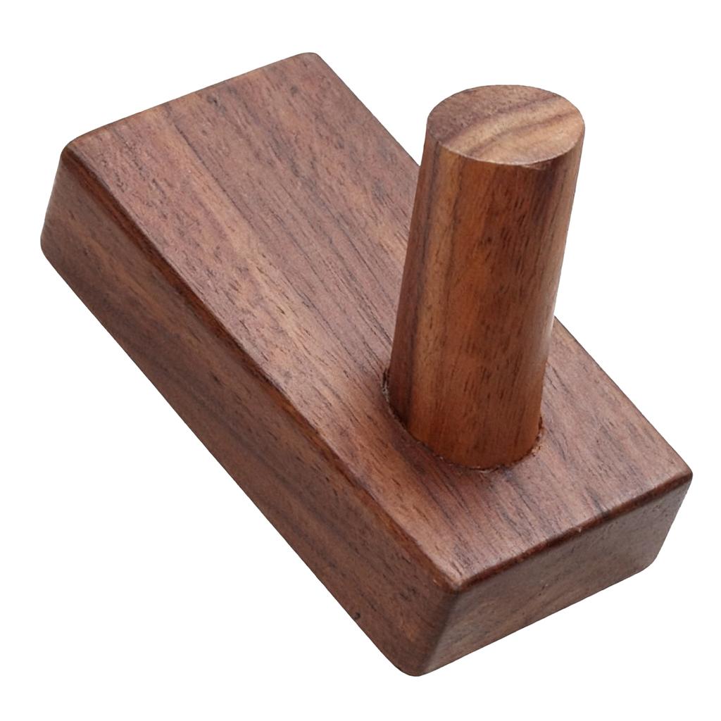 Wood Wall Hook Orderly Storage Smoother Surfaces Beautiful Practical Coat Hooks for Living Room Bedroom Kitchen