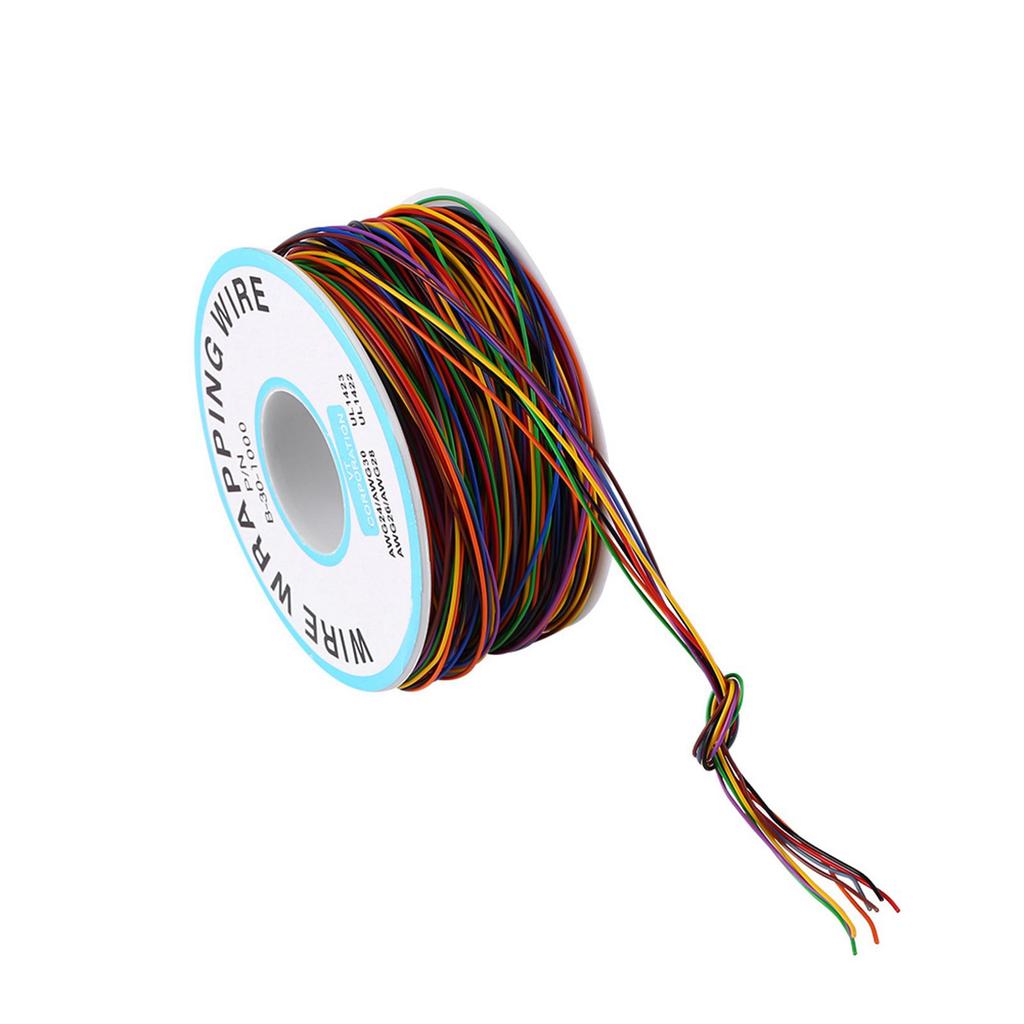 Colorful P N B‑30‑1000 250M 8‑Wire Colored Insulation Wrapping Copper Test Cable