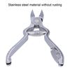 Stainless Steel Dead Skin Scissor Gourd Ingrown Toenail Clipper Toenail Trimmer  For Thick Nails