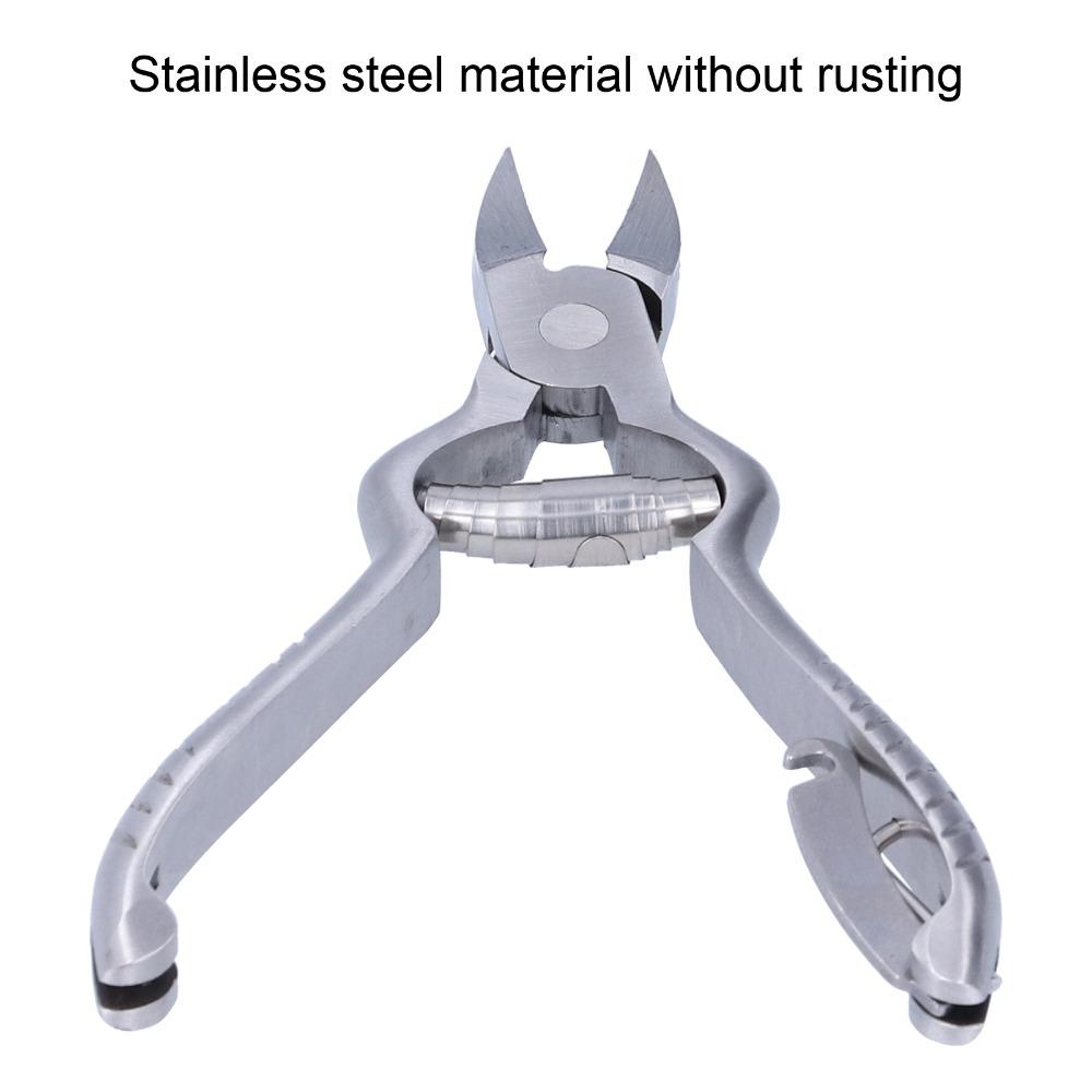 Stainless Steel Dead Skin Scissor Gourd Ingrown Toenail Clipper Toenail Trimmer  For Thick Nails