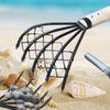 Beach Clam Rake With Net for Harvesting Shellfish Digging Plants Accessories Agriculture Mudflat Garden Gadget Home Plant Grow