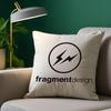 Lightning F-Fragment D-Design Pillow Case Plush Fabric Soft Double Sided Print Sofa Cushion Cover Throw Pillow Covers