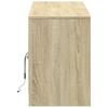 Vidaxl Szafka Pod Tv Z Led, Dąb Sonoma, 139,5X34X50 Cm