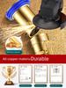 German Yuema All-Copper Extended Floor Drain Deodorizer for Bathroom Sewer Extension Pipe, Specialized Inner Core for Crack Repair