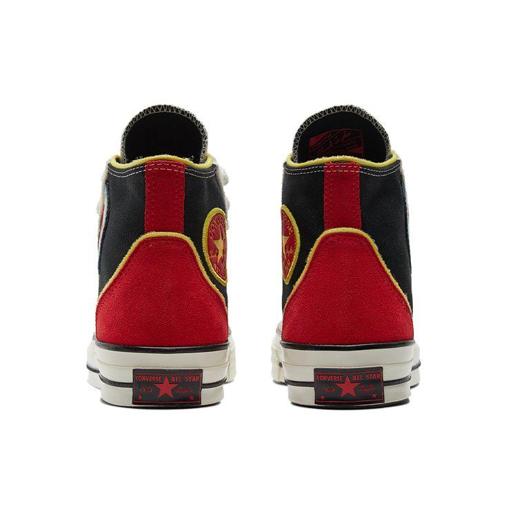 Converse Chuck Taylor All Star 1970s Unisex Sneakers Black White Red A05276C