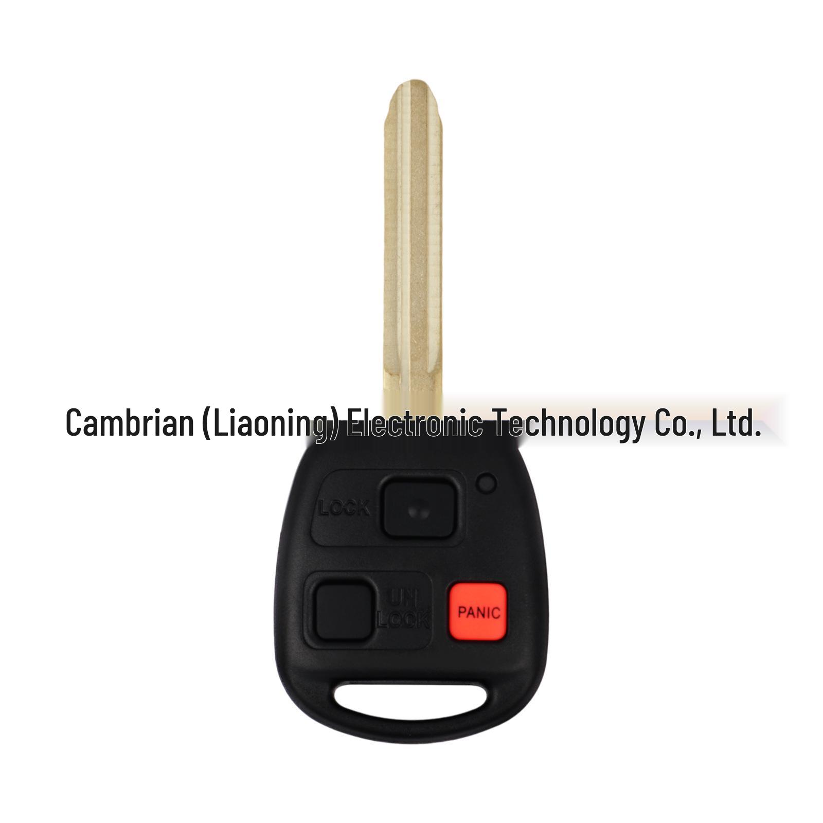 

Совместим с 3-кнопочным ключом-пультом Toyota Land Cruiser HYQ1512V 5.4 x 4.2 x 1.4 cm чёрный