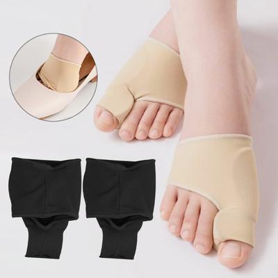 3 Par Tåkorrigeringsanordning Andningsbart Tyg Ergonomisk Tåkorrigerare Adaptiv Passform Hallux Valgus Korrigeringsmanschett