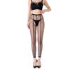 Summer Fashion Sexy Women'S Pantyhose Black Stripe Fishnet Leggings Footless Tights Can Be Worn With Distressed Jeans  Shorts