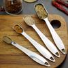 6Pcs Measuring Spoon Set Stainless Steel Kitchen Measuring Spoons Spice Sugar Coffee Spoon Measure Scoop Kitchen Accessories