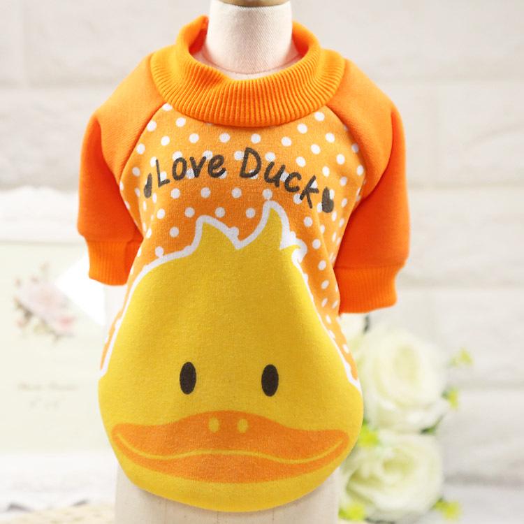 Frühling und Herbst Cartoon Hundekleidung Mode Haustierkleidung Katzenkleidung Niedlicher Hundepullover Heimtierbedarf
