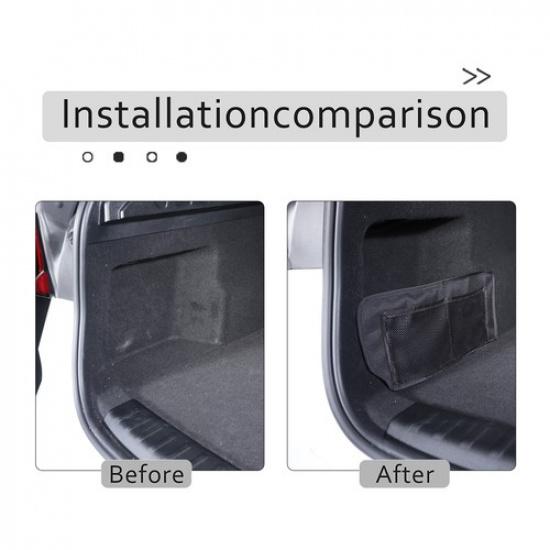 Rear Trunk Boot Side Pocket Storage Divider Tray For BMW X1 U11 -24