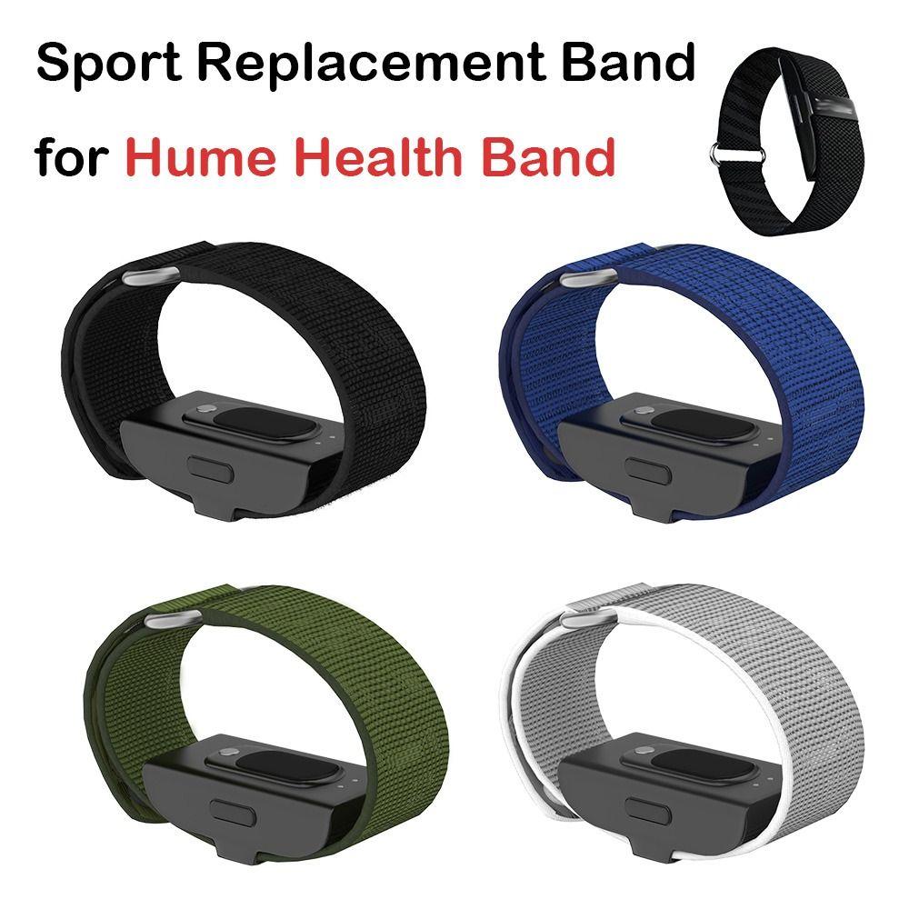 Weiches Fitness-Tracker-Armband Nylon-Schlaufe Armband Sport Ersatzarmband für Hume Band für Männer Frauen