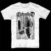 Nova Camiseta Entombed - Caminho da Mão Esquerda Algodão Branco Unissex Todos os tamanhos C201 Camiseta Unissex
