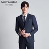 Baoxiniao Men's Slim Fit Wool Blend Suit