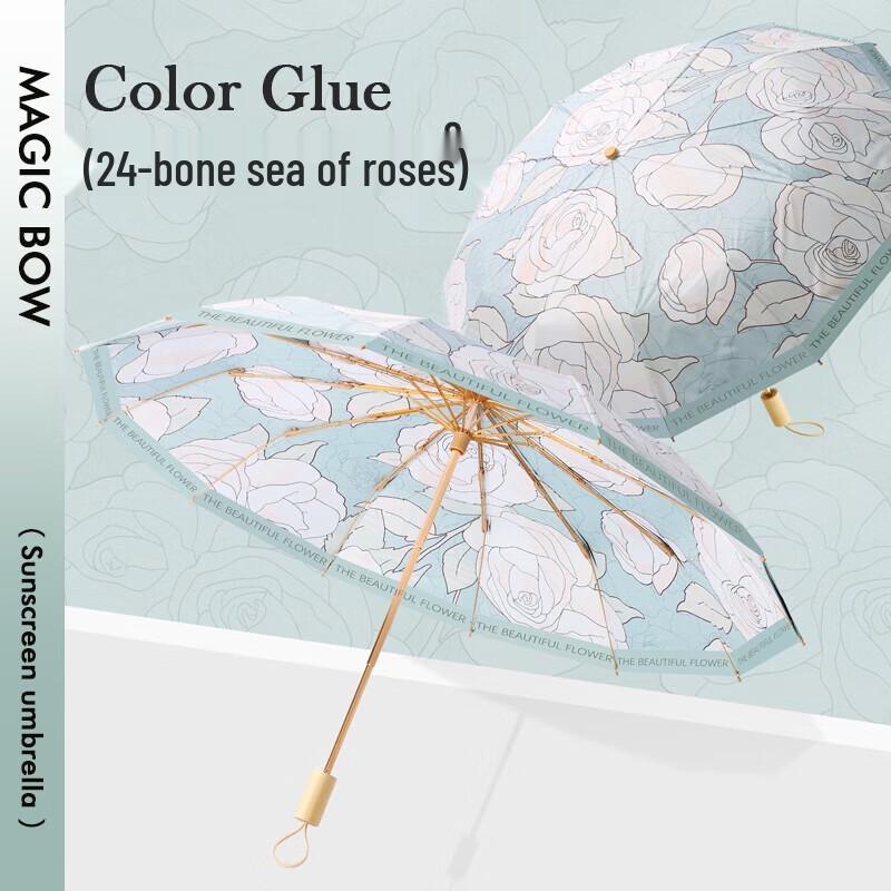 Bananaunder UV Protection Folding Umbrella