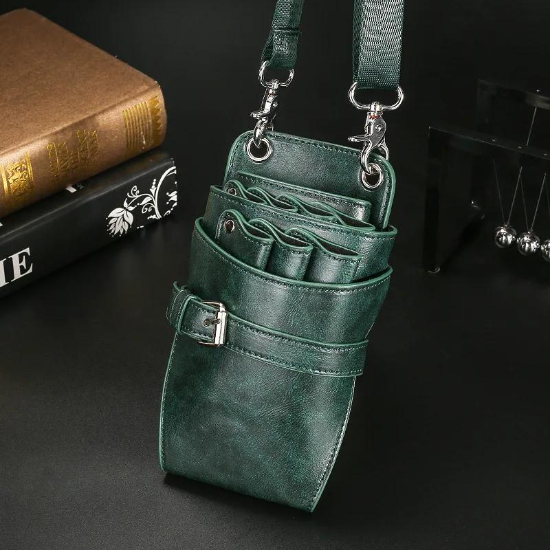 Professional Barber Hair Scissors Bag Hairdressing Tools Scissors Kit Bags Hairdressing Barber Scissor Holster Bag