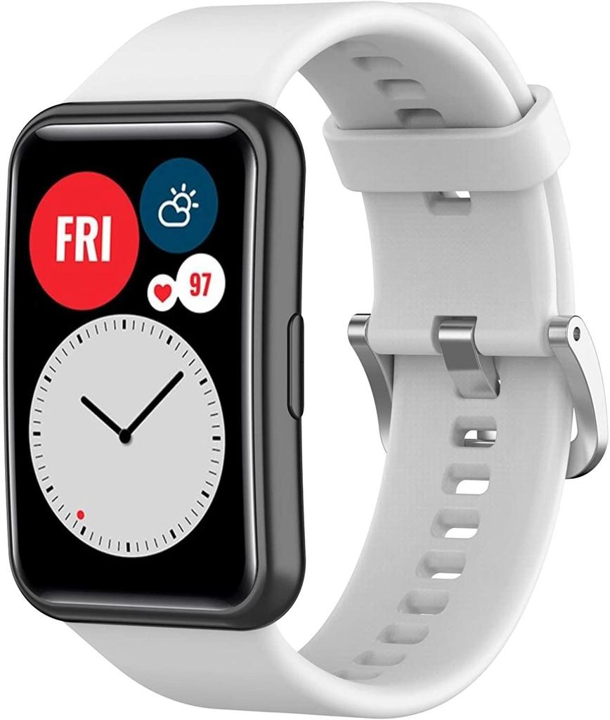 Silicone Strap For Huawei Watch Fit Original Smartwatch Replacement Band Belt Watch Accessories For Huawei Watch Fit New Corre