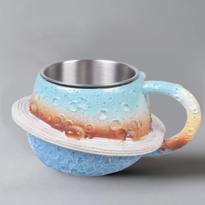 Canecas de Café do Sistema Solar Cerâmica com Tema de Astronomia Canecas Resistentes ao Calor Utensílios de Bebida Padrão Único Decoração de Casa