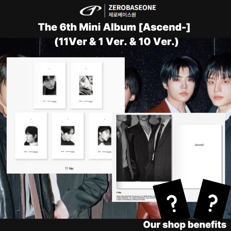 ZEROBASEONE - Il 6° Mini Album Ascend- (1. 10. Set di 11 Versioni/seleziona membri )