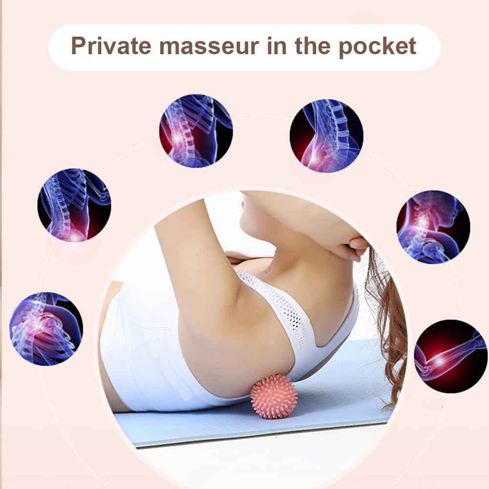 Sport Massage Ball 6CM Myofascial Release Massager Spiky Deep Tissue Trigger Point Muscle Recovery Pain Relief Durable Hedgehog