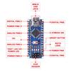 For Nano V3.0 Micro Controller Module ATmega328P Module Nano Board CH340 USB Cable Compatible with Arduino Nano V3.0