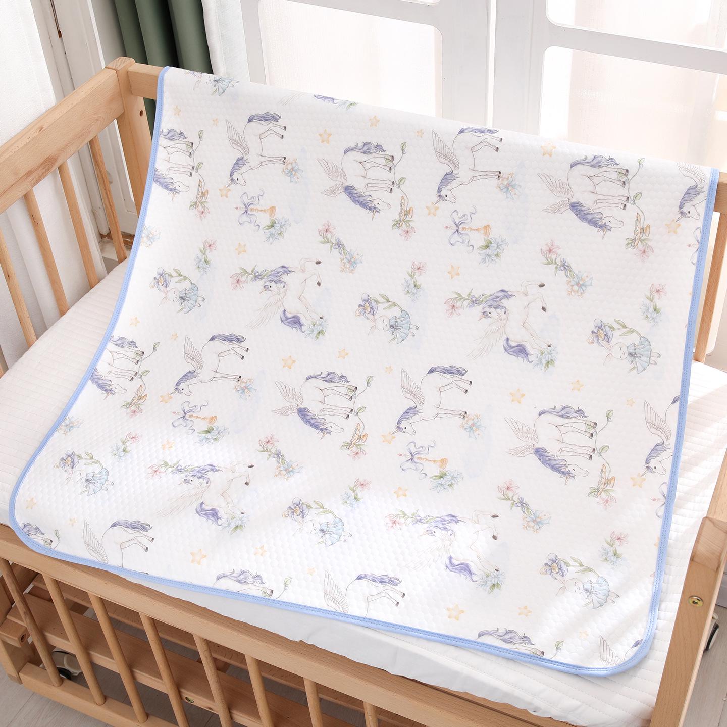 Breathable Waterproof Baby Cotton Urine & Menstrual Pad: Leak-Proof & Washable for All Seasons 80*100 cm